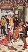 Dieric Bouts The Empress's Ordeal by Fire in front of Emperor Otto III china oil painting artist